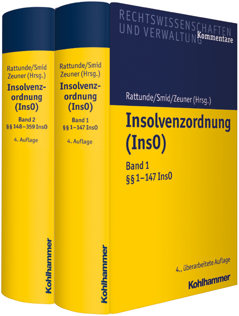 Insolvenzordnung (InsO) - Bahram Aghamiri, Peter Depr&eacute;, Rolf Rattunde, Hans-Peter Rechel, Stefan Smid, Stephan Thiemann, Silke Wehdeking, Mark Zeuner, Johannes Knop, Thomas J&uuml;rgen Kamm, Benjamin Keramati, Hagen Burgenger, Jan Roth, Peter Gramsch, Valentin Schmid, Sabine Hartmann, Katrin Amberger