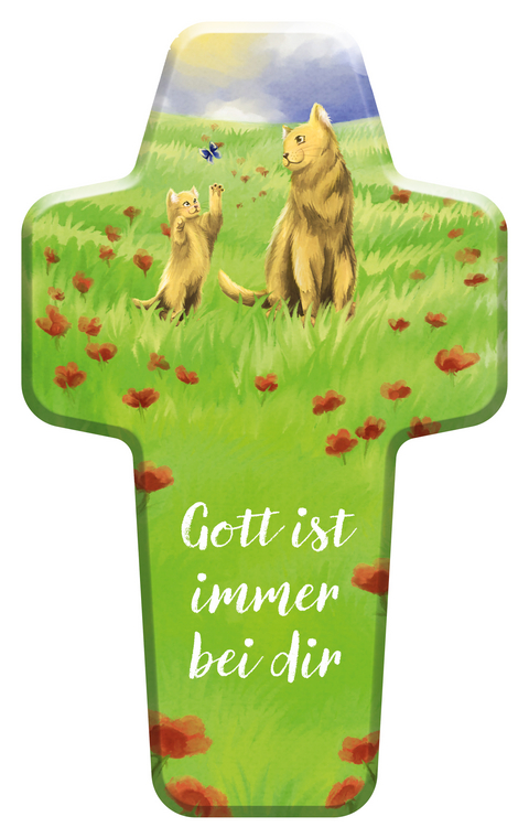 Kinderkreuz "Gott ist immer bei dir"