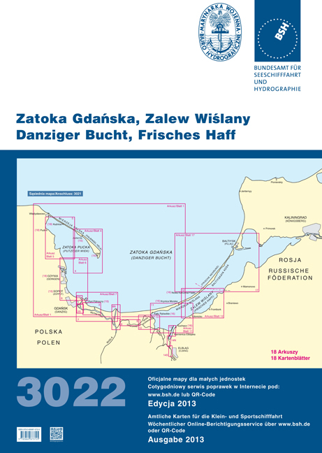 Zatoka Gdańska, Zalew Wiślany - Danziger Bucht, Frisches Haff