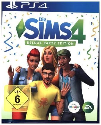 Die Sims 4, 1 PS4-Blu-ray Disc (Deluxe Party Edition)
