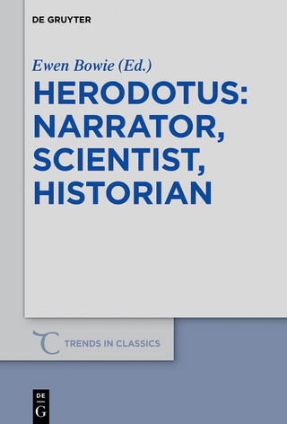 Herodotus: narrator, scientist, historian