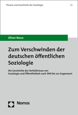 Zum Verschwinden der deutschen öffentlichen Soziologie