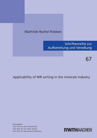 Applicability of NIR sorting in the minerals industry