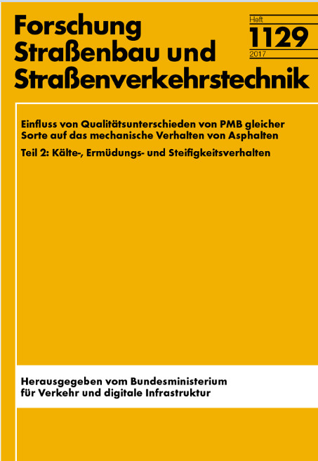 Einfluss von Qualit&auml;tsunterschieden PMB gleicher Sorte auf das mechanische Verhalten von Asphalten - M. Hase, C. Oelkers, K. Schindler, A. Schr&ouml;ter, K. Zumsande