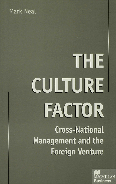 The Culture Factor - Mark Neal