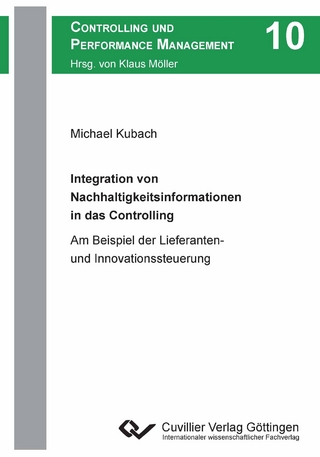 Integration von Nachhaltigkeitsinformationen in das Controlling