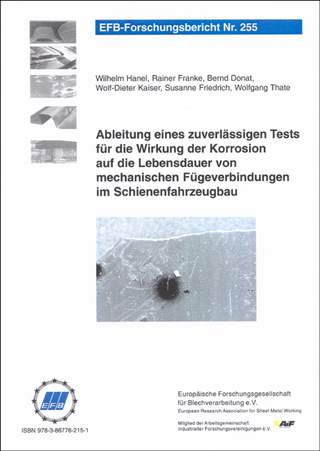 Ableitung eines zuverlässigen Tests für die Wirkung der Korrosion auf die Lebensdauer von mechanischen Fügeverbindungen im Schienenfahrzeugbau