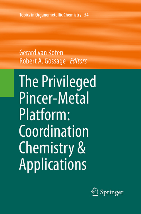 The Privileged Pincer-Metal Platform: Coordination Chemistry & Applications - 