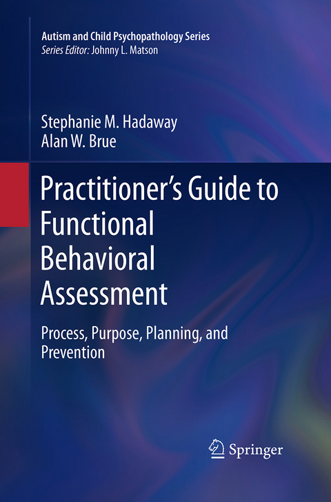 Practitioner&rsquo;s Guide to Functional Behavioral Assessment - Stephanie M. Hadaway, Alan W. Brue