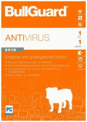 BullGuard Anti Virus 2018, 1 DVD-ROM