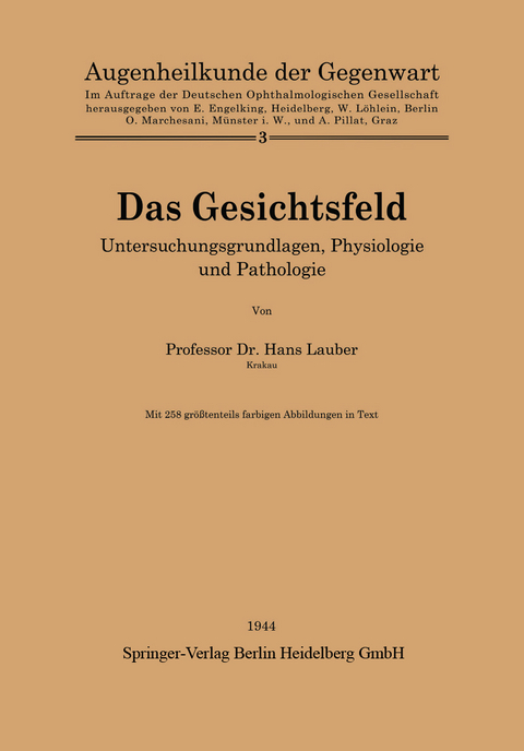 Das Gesichtsfeld - Hans L. LAUBER