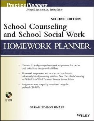 School Counseling and School Social Work Homework Planner