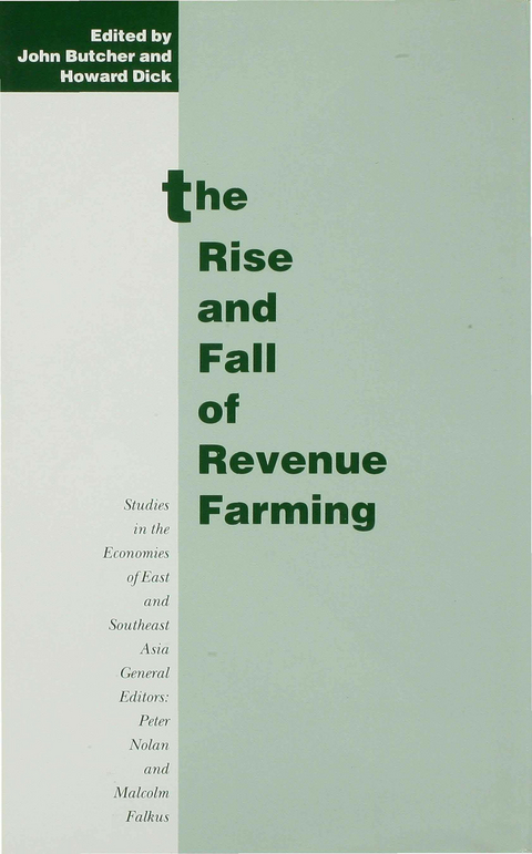 The Rise and Fall of Revenue Farming - Howard Dick, John Butcher