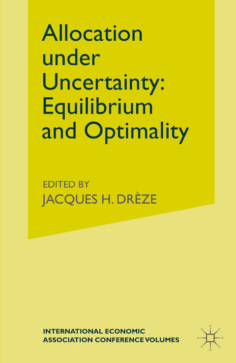 Allocation under Uncertainty: Equilibrium and Optimality - 