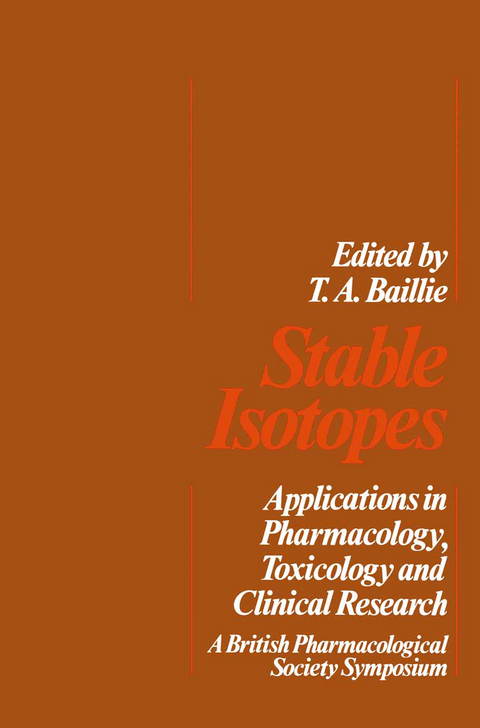 Stable Isotopes - T.A. Baillie