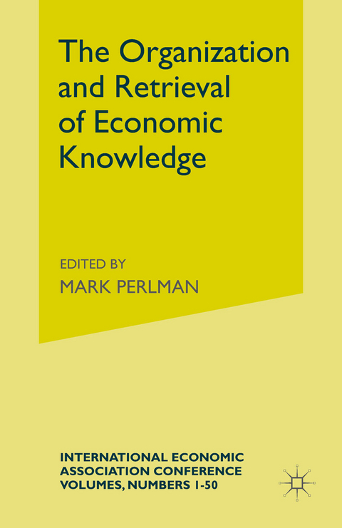 The Organization and Retrieval of Economic Knowledge - 