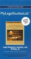 MyLegalStudiesLab - Joanne Banker Hames, Yvonne Ekern