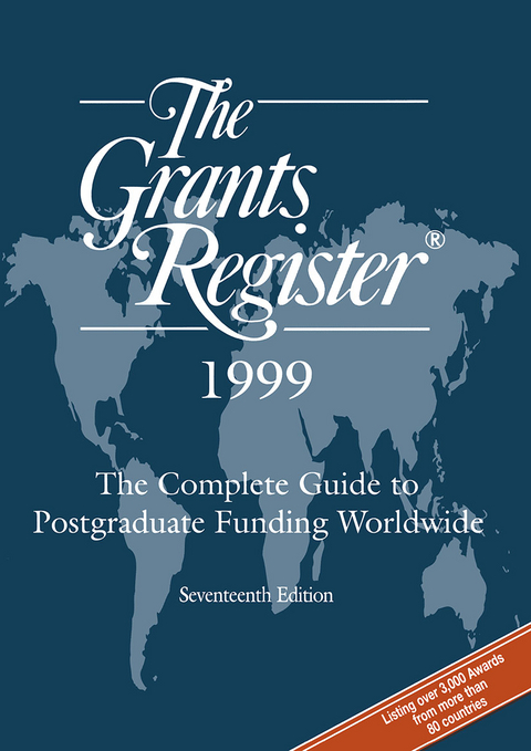 The Grants Register 1999 - 