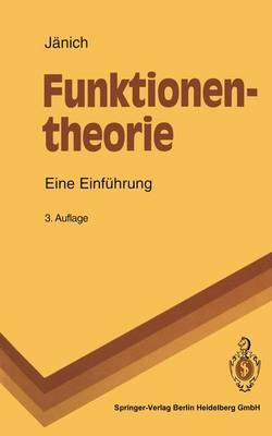 Funktionentheorie - Klaus J&auml;nich