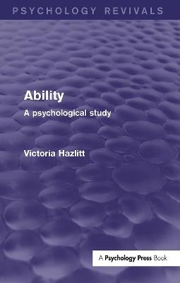 Ability - Victoria Hazlitt