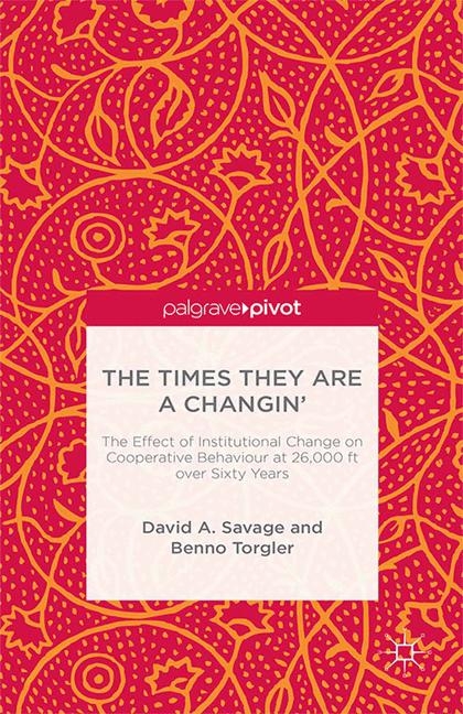The Times They Are A Changin' - D. Savage, B. Torgler