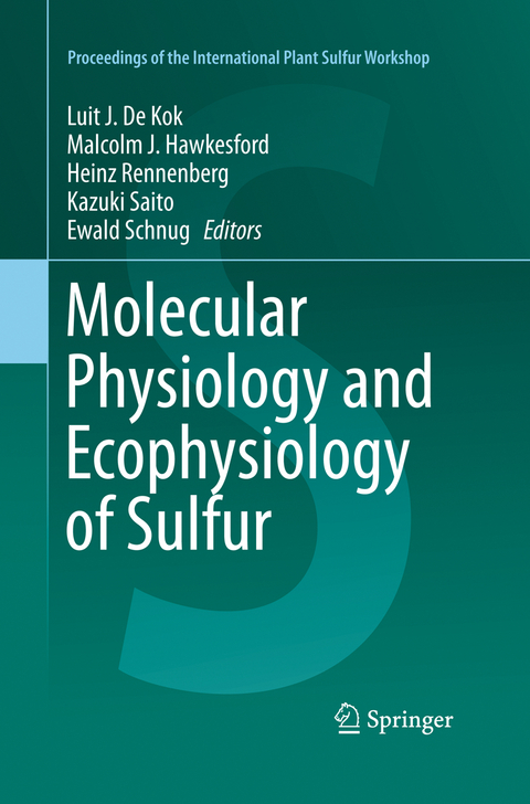 Molecular Physiology and Ecophysiology of Sulfur - 