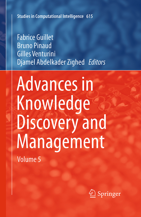Advances in Knowledge Discovery and Management - 