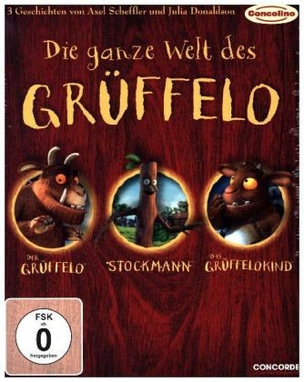 Die ganze Welt des Gr&uuml;ffelo, 3 Blu-rays