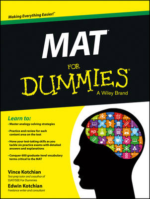 MAT For Dummies - Vince Kotchian, Edwin Kotchian