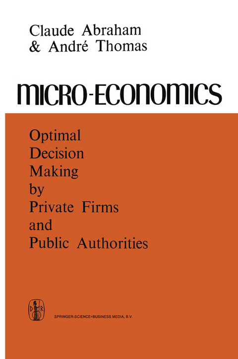 Micro-Economics - C. Abraham, A. Thomas