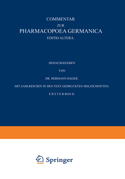 Commentar zur Pharmacopoea Germanica - 
