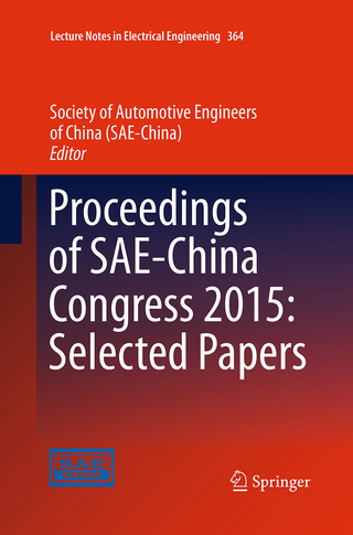 Proceedings of SAE-China Congress 2015: Selected Papers