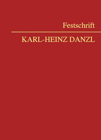 Festschrift Karl-Heinz Danzl - 