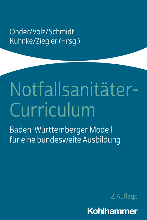 Notfallsanit&auml;ter-Curriculum - 