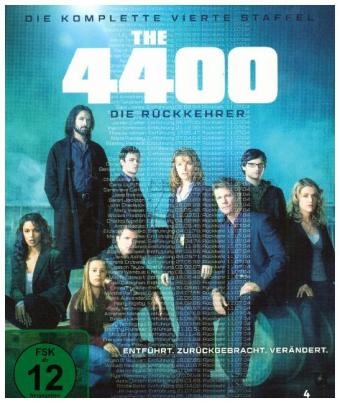 4400 - Die R&uuml;ckkehrer. Staffel.4, 4 Blu-ray
