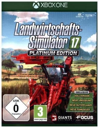 Landwirtschafts-Simulator 17, 1 Xbox One-Blu-ray Disc (Platinum Edition)