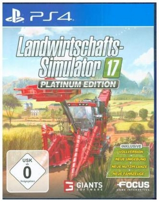 Landwirtschafts-Simulator 17, 1 PS4-Blu-ray Disc (Platinum Edition)