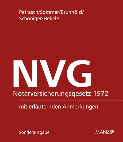 Notarversicherungsgesetz 1972 - 