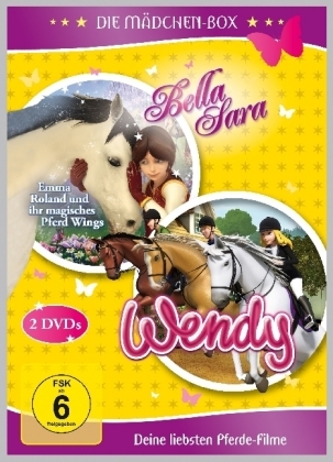 Die Mädchen-Box "Bella Sara und Wendy" - Deine liebsten Pferde-Filme, 2 DVD