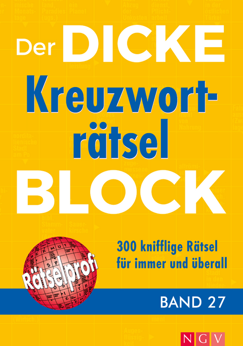 Der dicke Kreuzwortr&auml;tsel-Block Band 27
