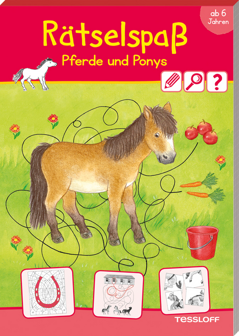R&auml;tselspa&szlig; Pferde & Ponys. Ab 6 Jahren