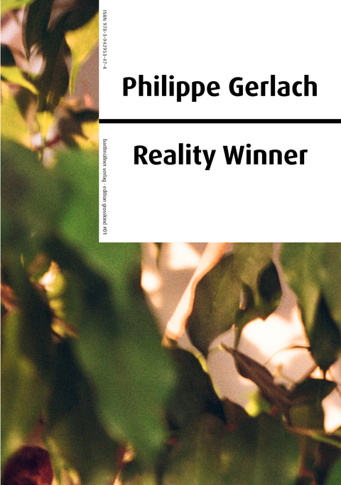 Philippe Gerlach - Reality Winner - Joshua Gro&szlig;