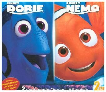 Findet Nemo / Findet Dorie, 2 Audio-CDs