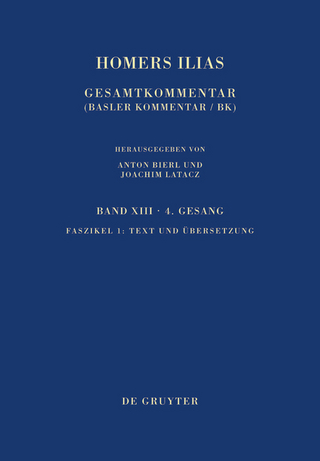 Homerus: Homers Ilias. Vierter Gesang / Text und Übersetzung