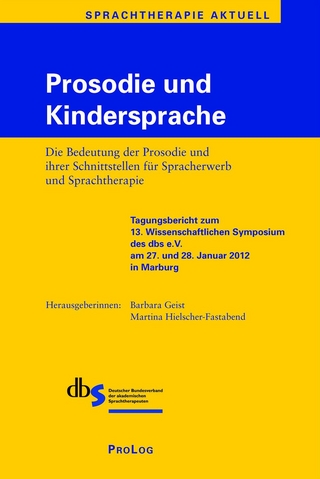 Prosodie und Kindersprache