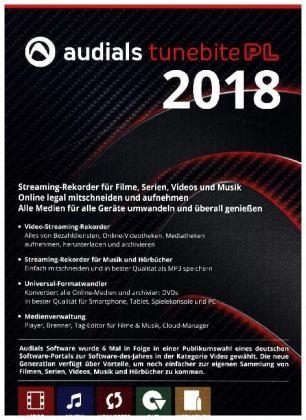 Audials Tunebite 2018 Platinum, 1 CD-ROM