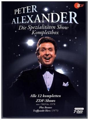 Die Peter Alexander Spezialit&auml;ten Show - Komplettbox 1969-1978, 7 DVD
