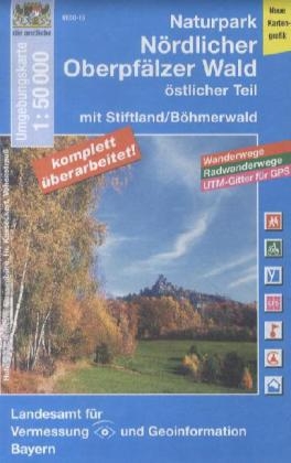 UK50-15 Naturpark N&ouml;rdlicher Oberpf&auml;lzer Wald, &ouml;stlicher Teil - Breitband und Vermessung Landesamt f&uuml;r Digitalisierung  Bayern