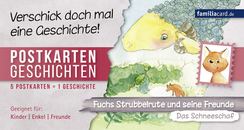 Fuchs Strubbelrute und seine Freunde &ndash; Das Schneeschaf - Leon Alexander Schmidt