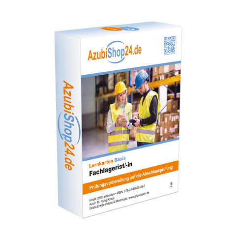 Pr&uuml;fungsvorbereitung Fachlagerist Pr&uuml;fungswissen Lernkarten - Michaela Rung-Kraus